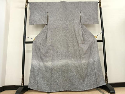 平和屋着物●訪問着　総絞り　暈し染め　正絹　逸品　AABF0322fy