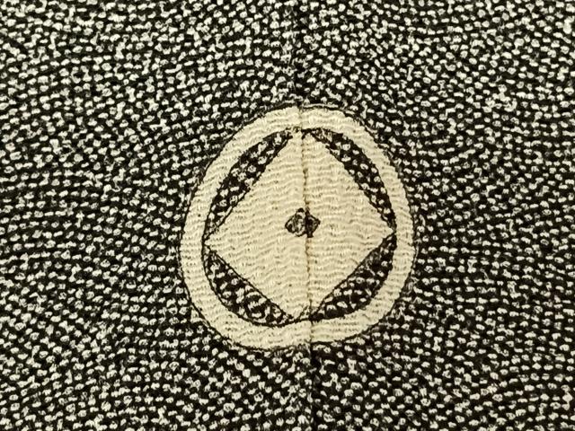 平和屋着物●江戸小紋　作家物　鮫小紋柄　草木染　正絹　逸品　AABF0331fy