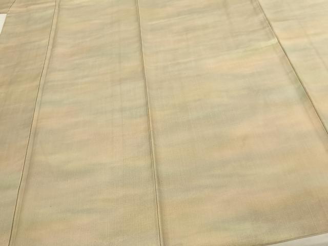 平和屋着物●上質な紬 霞文 正絹 逸品 AABF0336fy