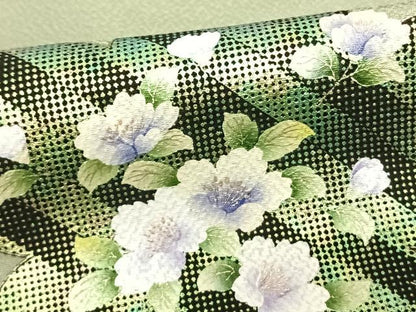 平和屋着物●訪問着　舞花文　金彩　正絹　逸品　未使用　AABF0337fy