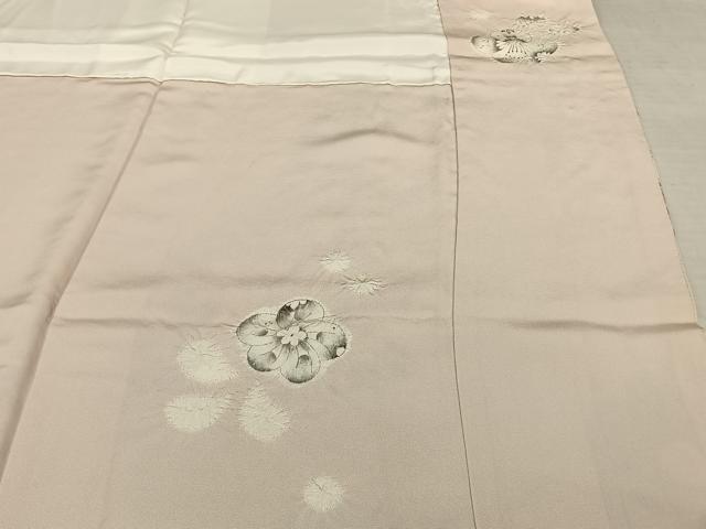 平和屋着物●十日町　名門　滝泰謹製　色留袖　絞り　辻が花　正絹　逸品　AABF0343fy
