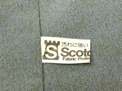 平和屋着物●訪問着　友禅　作家物　駒刺繍　絞り　雪輪花文　暈し染め　金彩　正絹　逸品　AABF0345fy