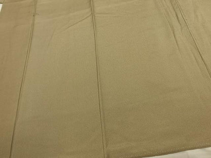 平和屋着物●横井孝章　江戸小紋　万筋　茶色×灰色　正絹　逸品　AABF0346fy