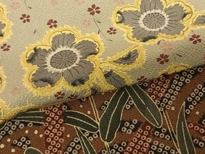 平和屋着物●訪問着　辻が花　ますいわ屋扱い　正絹　逸品　AABF0347fy