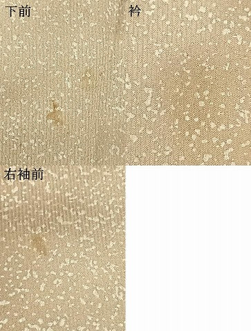 平和屋着物●訪問着　花蝶文　金銀彩　正絹　逸品　AABF0355fy