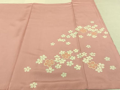 平和屋着物●豪華振袖　源氏車花文　暈し染め　金彩　正絹　逸品　AABF0374fy