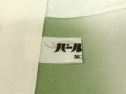 平和屋着物●訪問着 枝花文 正絹 逸品 AABF0391fy