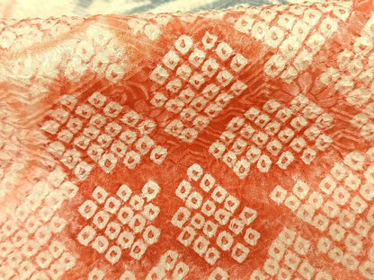 平和屋着物●豪華振袖　総絞り　舞花文　正絹　逸品　AABF0417fy