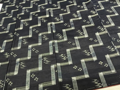 平和屋着物●本場琉球絣　紬　正絹　逸品　AABF0421fy
