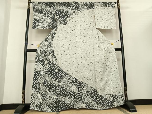 平和屋着物●訪問着　楓　正絹　逸品　AABF0428fy