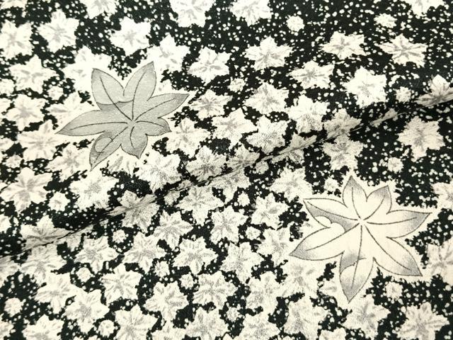平和屋着物●訪問着　楓　正絹　逸品　AABF0428fy