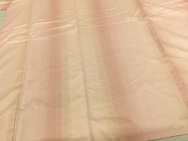 平和屋着物●上質な紬 間道 ロング丈 正絹 逸品 AABF0434fy