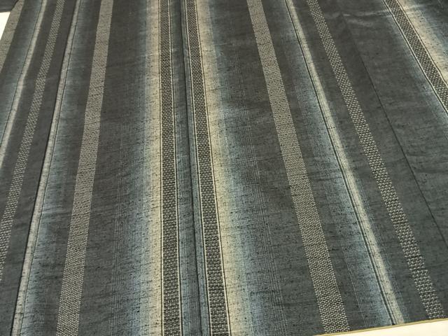 平和屋着物●上質な紬　間道　正絹　逸品　AABF0438fy
