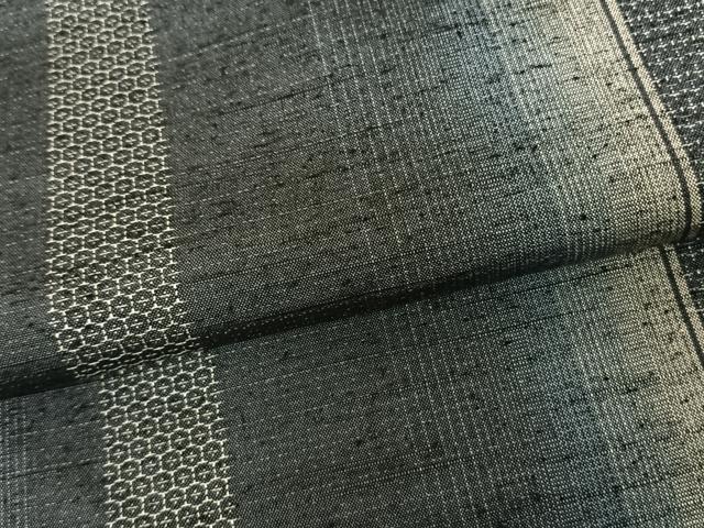 平和屋着物●上質な紬　間道　正絹　逸品　AABF0438fy