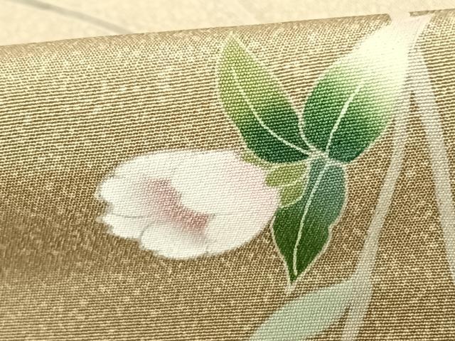 平和屋着物●訪問着　友禅　枝花文　暈し染め　正絹　逸品　未使用　AABF0440fy