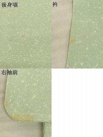 平和屋着物●訪問着　友禅　作家物　枝花文　暈し染め　正絹　逸品　AABF0442fy 平和屋着物○訪問着 友禅 作家物 枝花文 暈し染め 正絹