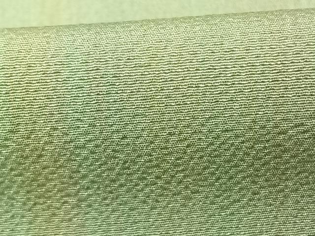平和屋着物●上質な小紋　間道　正絹　逸品　AABF0451fy