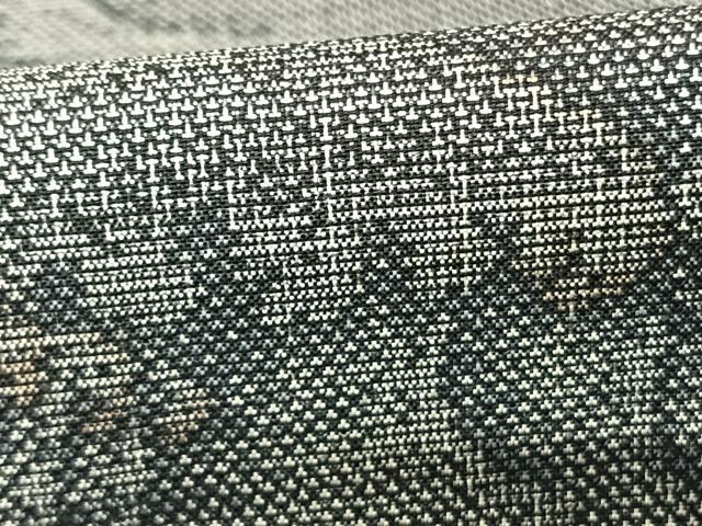 平和屋着物○本場大島紬 カタス9マルキ 立波文 正絹 逸品 未使用