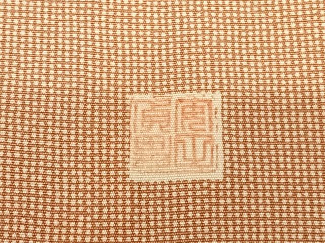 平和屋着物●江戸小紋　作家物　角通し　正絹　逸品　AABF0462fy