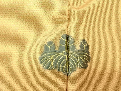 平和屋着物●訪問着　友禅　作家物　草花文　暈し染め　正絹　逸品　AABF0464fy