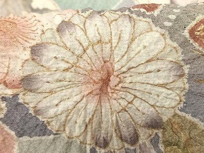 平和屋着物●訪問着 作家物 絞り 辻が花 暈し染め 金彩 正絹 逸品 AABF0465fy