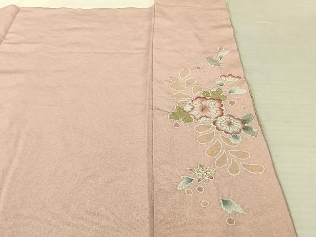 平和屋着物●訪問着 作家物 絞り 辻が花 暈し染め 金彩 正絹 逸品 AABF0465fy