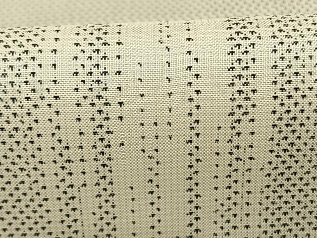 平和屋着物●本場大島紬 白大島 カタス7マルキ 霞文 正絹 逸品 AABF0471fy