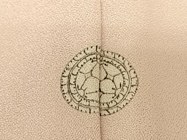 平和屋着物●金彩友禅 卓越技能者・名工・和田光正 訪問着 陶器花文 暈し染め 金銀彩 正絹 逸品 AABF0484fy