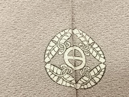 平和屋着物●訪問着 竹屋町刺繍 兎 色紙重ね文 暈し染め 金彩 金銀糸 正絹 逸品 AABF0485fy