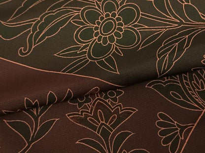 平和屋着物●訪問着 刺繍 切嵌花文 正絹 逸品 AABF0493fy