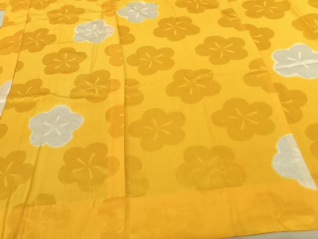 平和屋着物●振袖用長襦袢 無双仕立て 舞花文 半衿刺繍 正絹 逸品 AABF0502fy