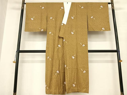 平和屋着物●長襦袢 単衣 草履 ほていや扱い 正絹 逸品 AABF0511fy