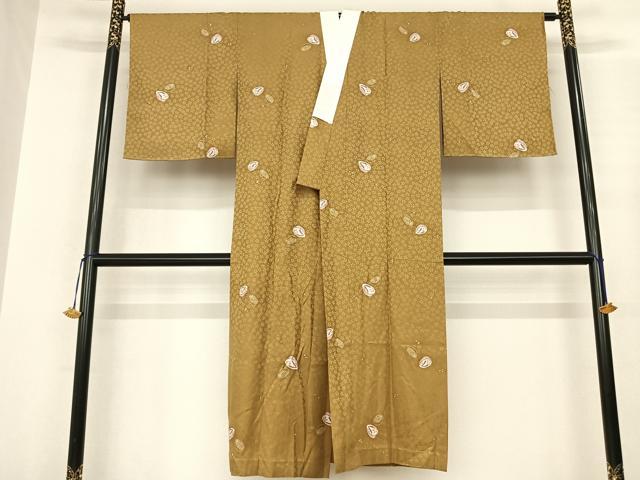 平和屋着物●長襦袢 単衣 草履 ほていや扱い 正絹 逸品 AABF0511fy