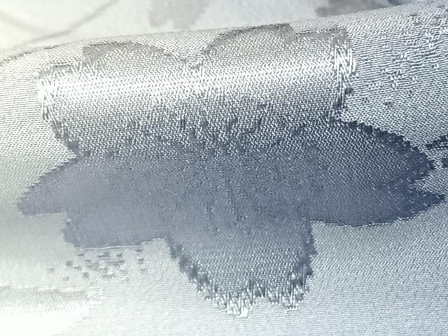 平和屋着物●長襦袢 袷 舞桜地紋 正絹 逸品 未使用 AABF0513fy