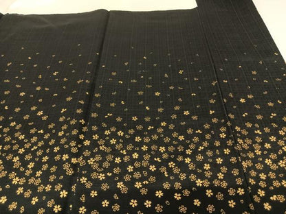 平和屋着物●豪華振袖 花鳥丸文 金銀彩 正絹 逸品 AABF0528fy