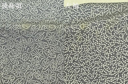 平和屋着物●江戸小紋 草花文 正絹 逸品 AABF0548fy