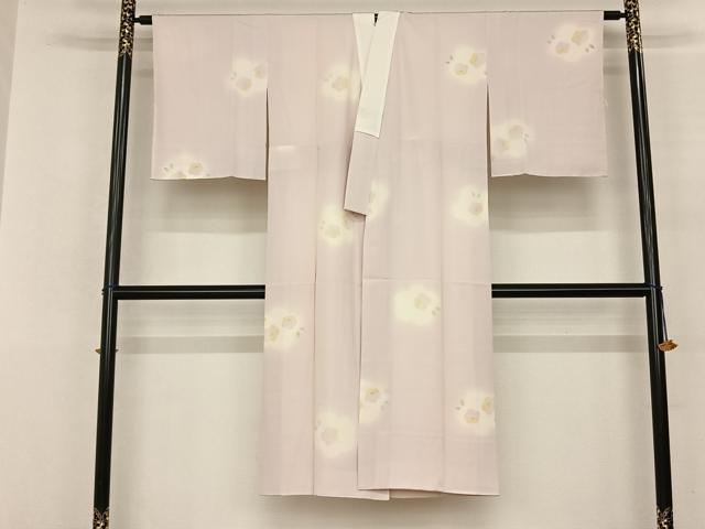 平和屋着物●長襦袢 袷 舞花文 正絹 逸品 AABF0567fy