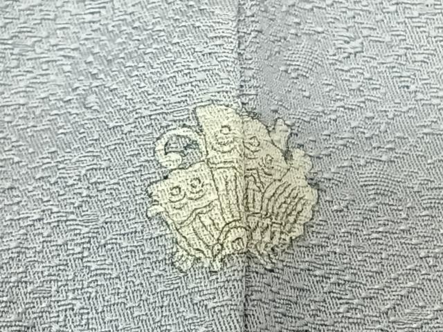 平和屋着物●上質な色無地 散らし地紋 淡藤色 正絹 逸品 未使用 AABF0573fy