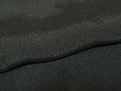 平和屋着物●男性 黒紋付 正絹 逸品 AABF0595fy