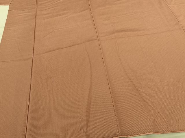 平和屋着物●江戸小紋 万筋 赤色×白色 正絹 逸品 AABF0601fy
