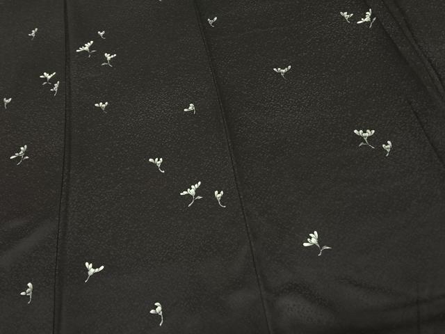平和屋着物●狩野嘉一郎　訪問着　ろうけつ染め　手描き　舞花文　正絹　逸品　AABF0604fy