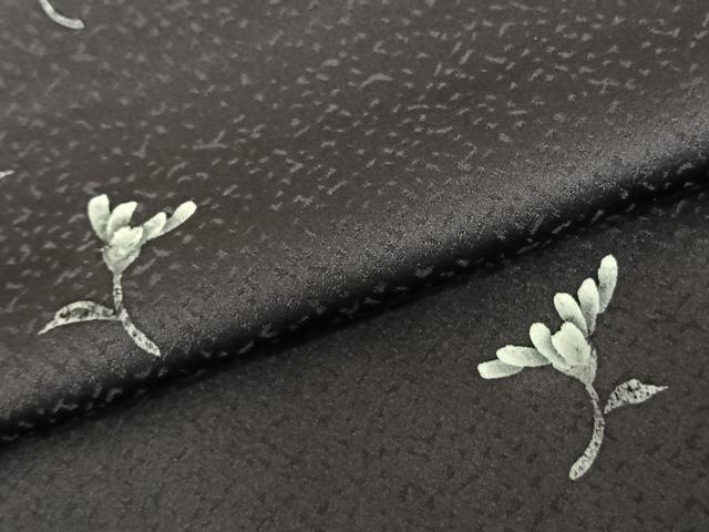 平和屋着物●狩野嘉一郎　訪問着　ろうけつ染め　手描き　舞花文　正絹　逸品　AABF0604fy