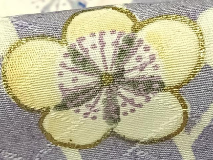 平和屋着物●訪問着 友禅 枝梅文 暈し染め 金彩 正絹 逸品 AABF0606fy