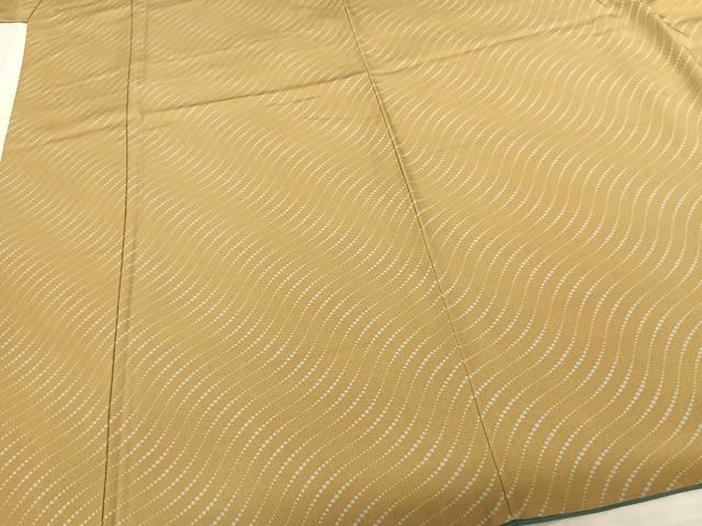 平和屋着物●上質な小紋 斜縞 正絹 逸品 AABF0624fy