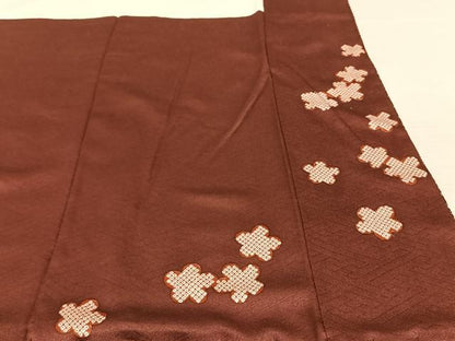 平和屋着物●豪華振袖 駒刺繍 絞り 熨斗花文 金彩 正絹 逸品 AABF0630fy