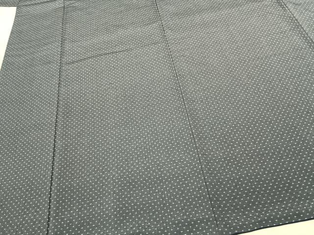 平和屋着物●本塩沢 蚊絣 正絹 逸品 未使用 AABF0633fy