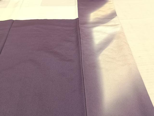 平和屋着物●訪問着 刺繍 舞花文 暈し染め 金糸 やまと誂製 正絹 逸品 AABF0636fy
