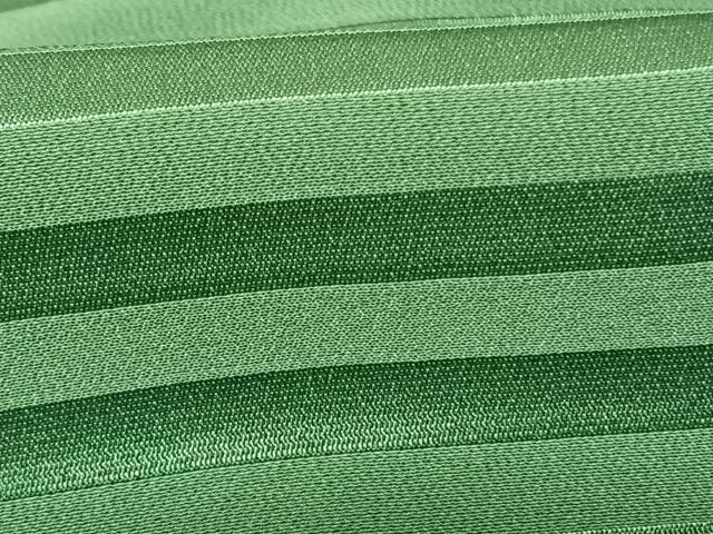 平和屋着物●振袖用長襦袢 無双仕立て 縞 若竹色 半衿刺繍 正絹 逸品 AABF0668fy
