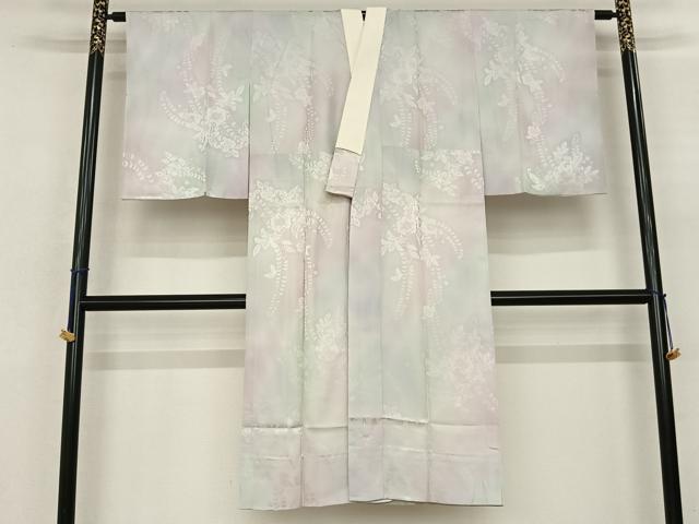 平和屋着物●長襦袢 無双仕立て 辻が花 暈し染め やまと誂製 正絹 逸品 AABF0671fy
