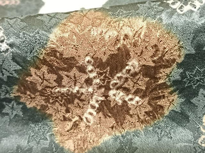 平和屋着物●訪問着 絞り 舞花文 正絹 逸品 AABF0677fy